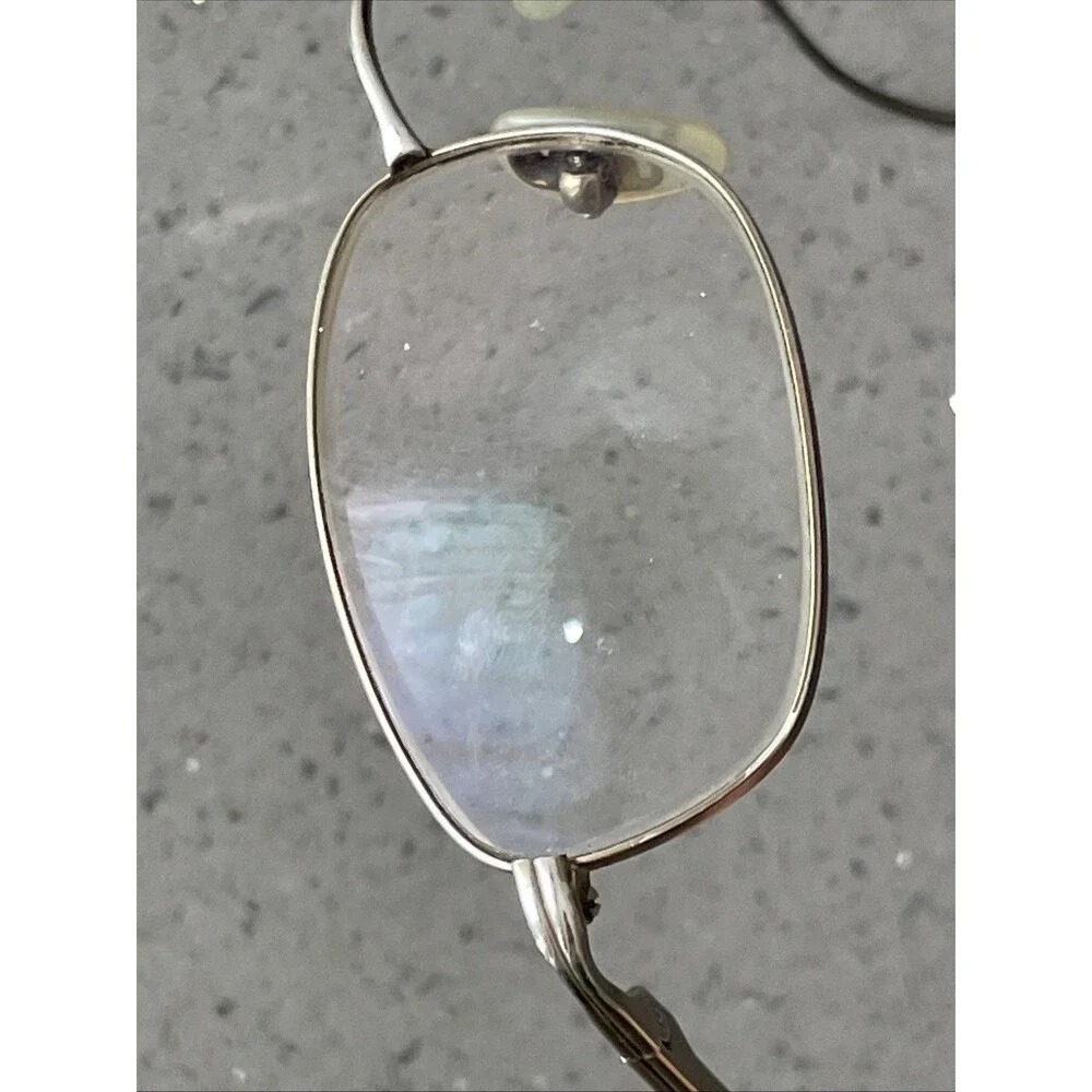 Chaps Eyeglasses FRAMES ONLY 61 1FH 53-19-145 Full Rim Silver